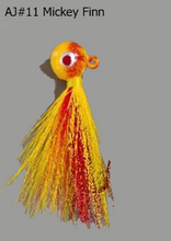 Load image into Gallery viewer, AJ_11-JigBucktail-Mickey-Finn