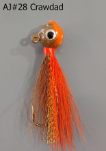 Load image into Gallery viewer, AJ_28-JigBucktail-Crawdad