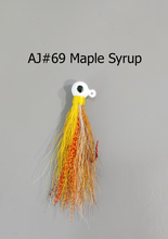 Load image into Gallery viewer, AJ_69--Bucktail-Jig-Maple-Syrup