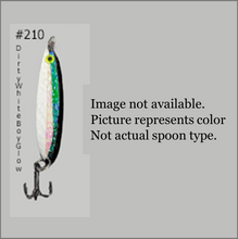 Load image into Gallery viewer, Moosalamoo BB Gun #210 Dirty White Boy Glow Trolling Spoon
