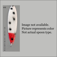 Load image into Gallery viewer, Moosalamoo BB Gun #95 Glow Bloody Nose Trolling Spoon