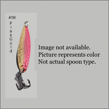 Load image into Gallery viewer, Moosalamo BB Gun #98 Pink Gold Trolling Spoon

