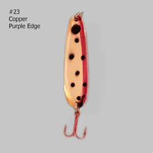 Load image into Gallery viewer, AJ23-MoosalamooSpoon-61Heavy-Gun-Copper-Purple-Edge