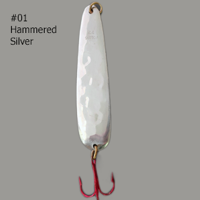 custom made silverware spoons fishing lures 44 Light Trolling Spoon – A.J.'s Custom Products