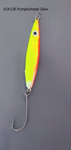 Load image into Gallery viewer, AJ_138-Swimstik-Jigging-Lure-1.25oz-Pumpkinhead-Glow