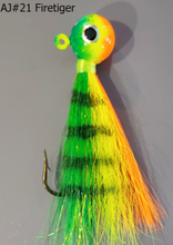 Load image into Gallery viewer, AJ_21-JigBucktail-Firetiger
