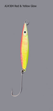 Load image into Gallery viewer, AJ_304-Swimstik-Jigging-Lure-1.25oz-Red-and-Yellow-Glow