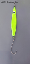 Load image into Gallery viewer, AJ_49-Swimstik-Jigging-Lure-1.25oz-Chartreuse-Glow