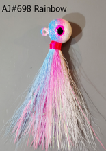 Load image into Gallery viewer, AJ_698-JigBucktail-1_05oz-Rainbow
