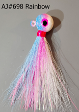 Load image into Gallery viewer, AJ_698-JigBucktail-1_05oz-Rainbow
