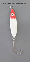Load image into Gallery viewer, AJ_95-Swimstik-Jigging-Lure-1.250z-Bloody-Nose-Glow