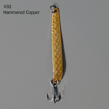 Load image into Gallery viewer, Moosalamoo  BB Gun 02 Hammered Copper Trolling Spoon