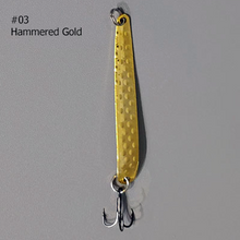 Load image into Gallery viewer, Moosalamoo BB-Gun-03-Hammered-Gold Trolling Spoon