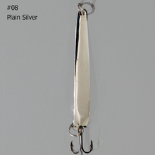 Load image into Gallery viewer, BB Gun 08 Plain Silver Trolling Spoon
