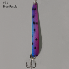 Load image into Gallery viewer, BB Gun 31 Blue Purple Trolling Spoon