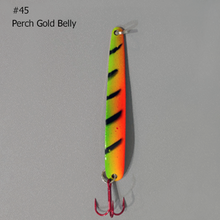 Load image into Gallery viewer, BB Gun 45 Perch Gold Belly Trolling Spoon
