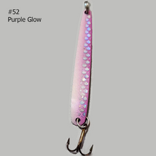 Load image into Gallery viewer, BB Gun 52 Purple Glow Trolling Spoon
