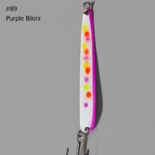 Load image into Gallery viewer, BB Gun 89 Purple Bikini Trolling Spoon
