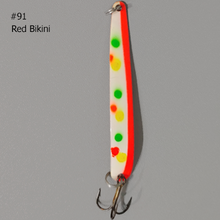 Load image into Gallery viewer, BB Gun 91 Red Bikini Trolling Spoon
