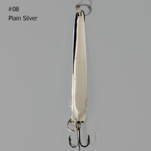 Load image into Gallery viewer, Moosalamoo Mini BB Gun #08 Plain Silver Trolling Spoon