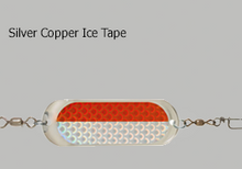 Load image into Gallery viewer, Moosalamoo SD000012-TrollingDodger-Silver-Copper-Ice-Tape