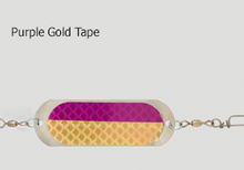 Load image into Gallery viewer, Moosalamoo SD00007-TrollingDodger-Purple-Gold-Tape