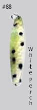 Load image into Gallery viewer, Top Gun 88 White Perch Trolling Spoon