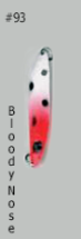 Load image into Gallery viewer, Top Gun 93 Bloody Nose Trolling Spoon