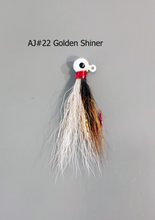 Load image into Gallery viewer, AJ_22--Bucktail-Jig-Golden-Shiner
