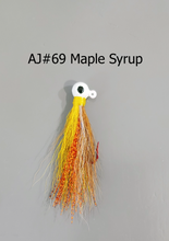 Load image into Gallery viewer, AJ_69--Bucktail-Jig-Maple-Syrup
