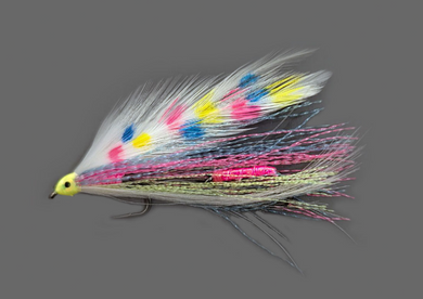 Tandem Feather Wonderbread Streamer Fly