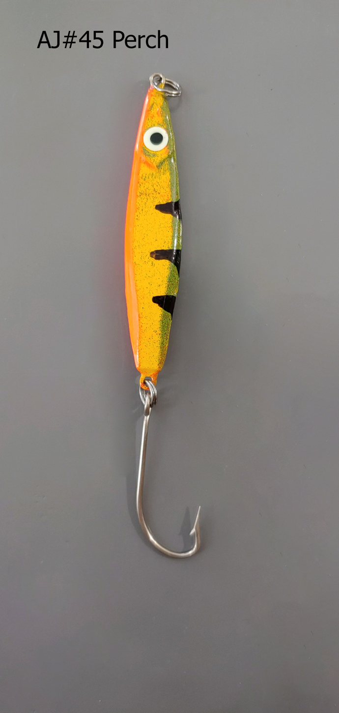 cubic zirconia fishing lures Swimstik Jigging Lures – A.J.'s Custom Products