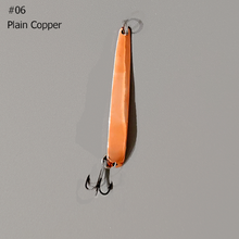 Load image into Gallery viewer, BB Gun 06 Plain Copper Trolling Spoon
