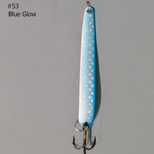 Load image into Gallery viewer, BB Gun 53 Blue Glow Trolling Spoon
