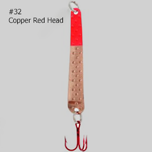 Load image into Gallery viewer, Moosalamoo Mini BB Gun #32 Copper Red Head Trolling Spoon
