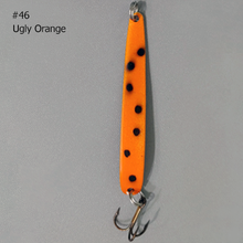 Load image into Gallery viewer, Moosalamoo Mini BB Gun #46 Ugle Orange Trolling Spoon
