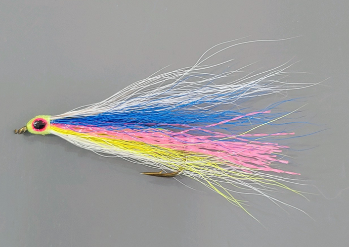 Single Hook Wonderbread Feather Streamer Fly – A.J.'s Custom Products