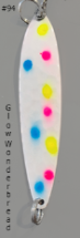 Load image into Gallery viewer, Top Gun 94 Glow Wonderbread Trolling Spoon
