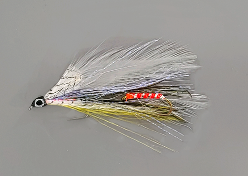 A.J.'s #37 Custom Tandem Grey Ghost Streamer Fly